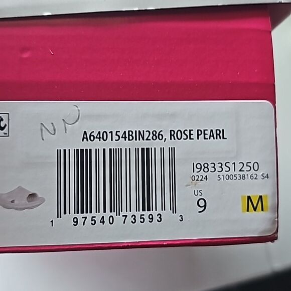 Nearly New in Box Ryka Recovery Sandal in Rose Pearl, Size 9 - Picture 5 of 6